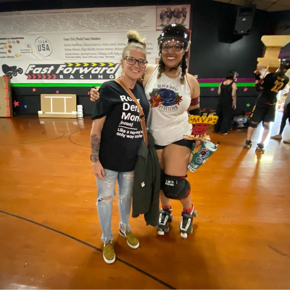 Fundraising 4 Crow 66 Plays Roller Derby for The Black Rose Jrs. In Hanover,Pa🛼